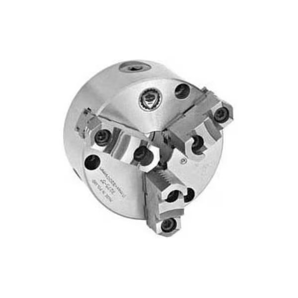 Bison 3-Jaw (2 Piece) Scroll Chuck Forged Steel Body, Front Mount, 6